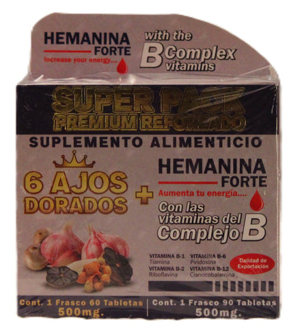 6 Ajo Dorados Hemanina Forte - 6 AJOS DORADOS