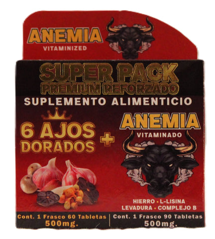 6 Ajos DoradosAnemia vitaminado - 6 AJOS DORADOS