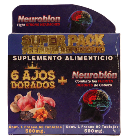 6 Ajos Dorados Neurobión - 6 AJOS DORADOS