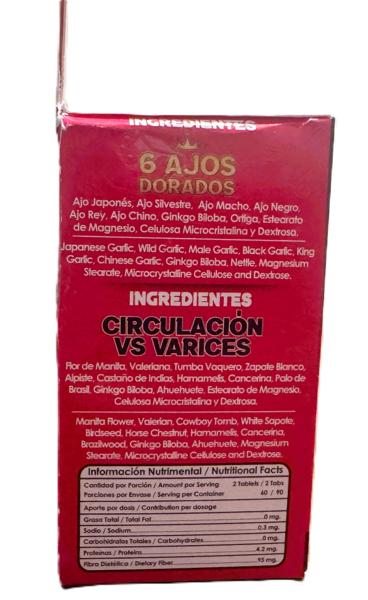 Circulación VS Varices - 6 Ajos Dorados
