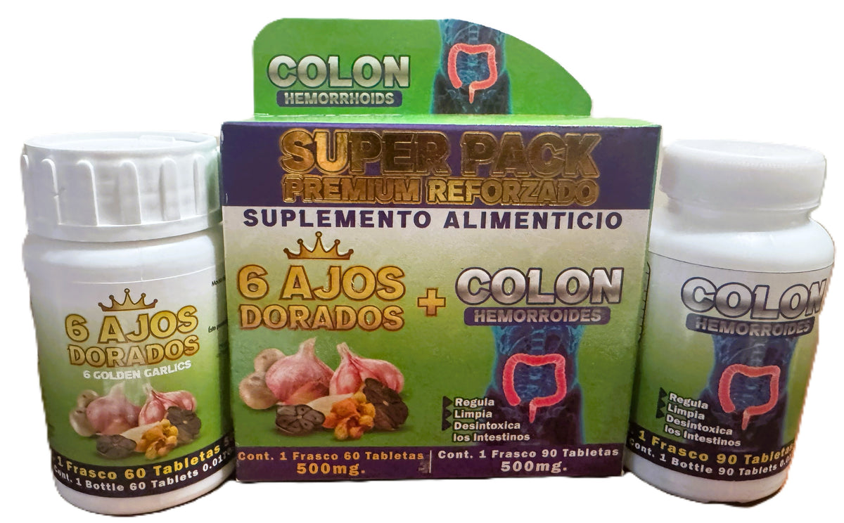 Colon Hemorroides - 6 Ajos Dorados