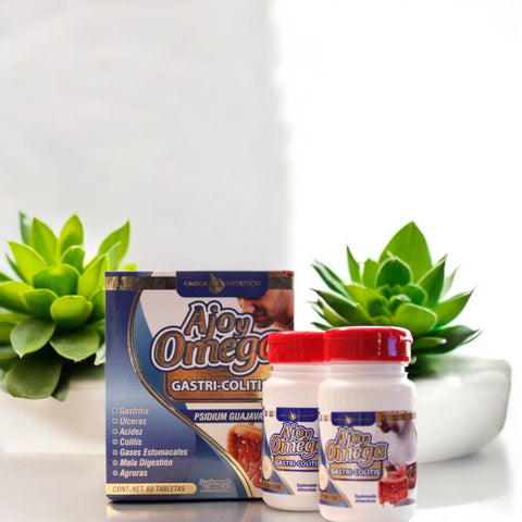 Gastri-Colitis - Ajo y Omega Tabletas