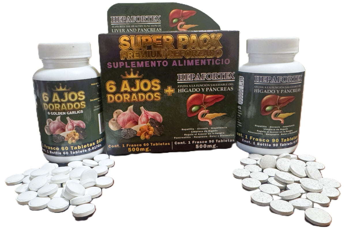 Hepafortex Higado y Pancreas - 6 Ajos Dorados