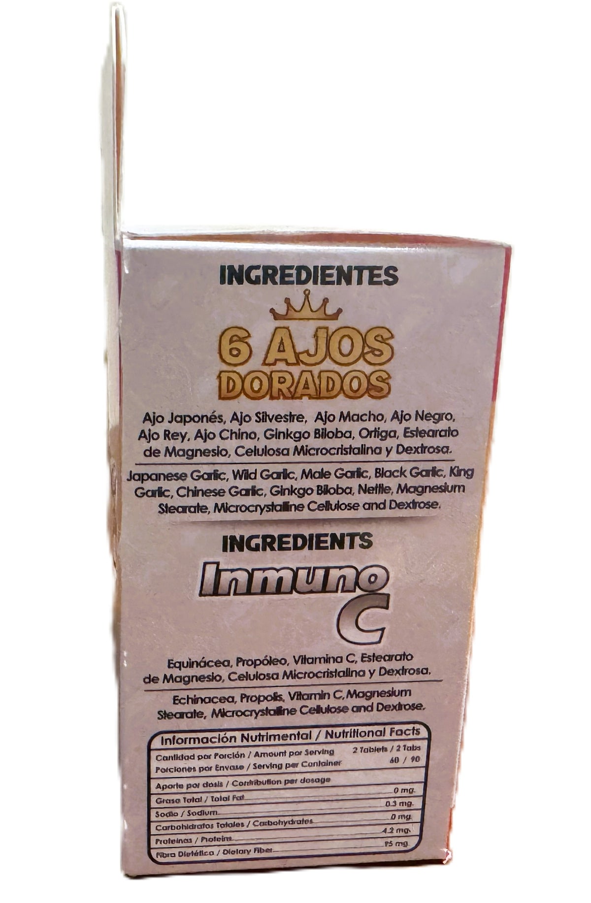 Inmuno C - 6 Ajos Dorados