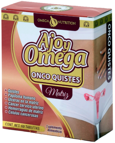 Onco Quister - Ajo y Omega Tabletas